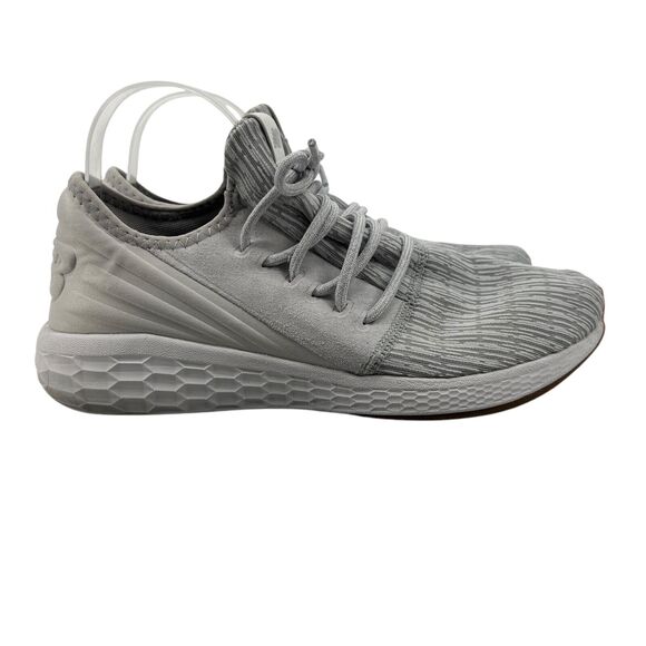 New Balance Womens 11 Training Shoes Grey Fresh Foam Cruz v2 Lace Up WCRZDWG2 - Picture 1 of 13
